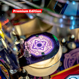 Fliper Stern Avengers: Infinity Quest Premium Edition pinball machine playfield detail with illuminated graphics.
