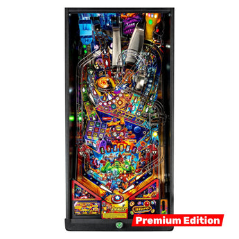Fliper Stern Avengers: Infinity Quest Premium Edition pinball machine with vibrant graphics and interactive features.