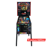 Fliper Stern Dungeons & Dragons: The Tyrant's Eye pinball machine, Premium Edition with vibrant fantasy artwork and illuminated features.