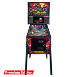 Fliper Stern King Kong: Myth Of Terror Island pinball machine, Premium Edition, featuring vibrant graphics and detailed playfield.