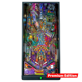Fliper Stern King Kong: Myth of Terror Island pinball machine Premium Edition showcasing vibrant game layout with unique features.