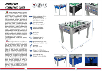 Namizni Nogomet RS College Pro Katalog