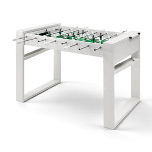 Euroclas & Co. d.o.o. white FAS Tour '65 foosball table with minimalist design and metal tubular legs