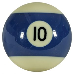 Biljard krogla Modra 10 prazna