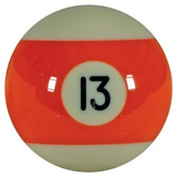Biljard krogla Oranžna 13 prazna