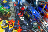 Fliper Stern Dungeons & Dragons: The Tyrant's Eye game playfield featuring vibrant graphics and scoring elements.