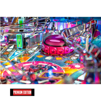 Fliper Stern The Uncanny X-Men pinball machine playfield with vibrant graphics and premium edition features.