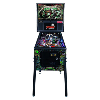 Fliper Stern Metallica Remastered pinball machine with vibrant artwork and dynamic gameplay features