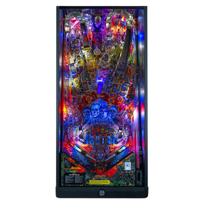 Fliper Stern Metallica Remastered pinball machine featuring vibrant colors and intricate design.