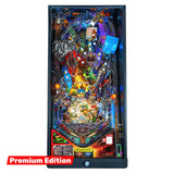 Fliper Stern Dungeons & Dragons: The Tyrant's Eye pinball machine Premium Edition gameplay layout.