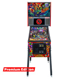 Fliper Stern Foo Fighters pinball machine, Premium Edition, showcasing vibrant rock-themed artwork and interactive gameplay.