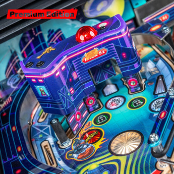 Fliper Stern Foo Fighters premium edition gameplay view with vibrant graphics and interactive features.