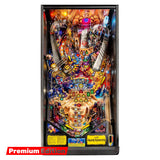 Fliper Stern Iron Maiden pinball machine Premium Edition featuring vibrant artwork and dynamic gameplay.