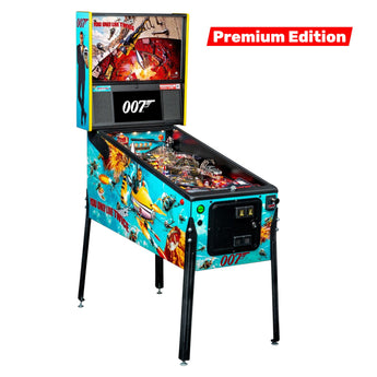 Fliper Stern James Bond 007 igralni avtomat Premium Edition, zasnovan za ljubitelje vohunjenja in akcije.