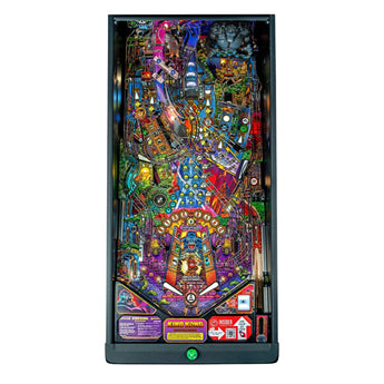 Fliper Stern King Kong: Myth Of Terror Island pinball machine playfield with colorful graphics and features.