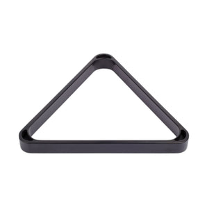 Trikotnik za Biljard PVC Professional - 57,2mm v črni barvi iz kakovostne plastike.