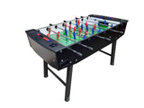 Euroclas & Co. d.o.o. FAS Fun black foosball table with telescopic rods and tempered glass playing surface