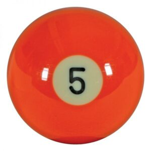 Biljard krogla Oranžna 5 polna