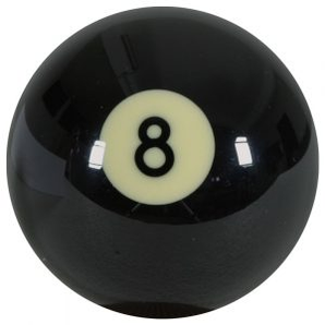 Biljard krogla Črna 8 polna