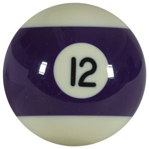 Biljard krogla Vijolična 12 prazna