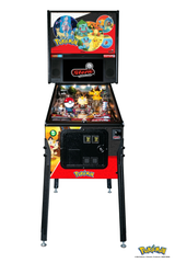 Fliper Stern Pokémon pinball machine featuring iconic Pokémon characters and vibrant graphics.