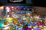 Fliper Stern King Kong: Myth Of Terror Island pinball machine view with colorful playfield and features.