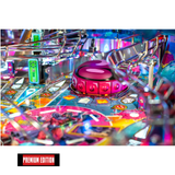 Fliper Stern The Uncanny X-Men pinball machine playfield with vibrant graphics and premium edition features.