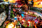 Fliper Stern Jurassic Park Home Edition Plus gameplay features with detailed artwork and vibrant colors.